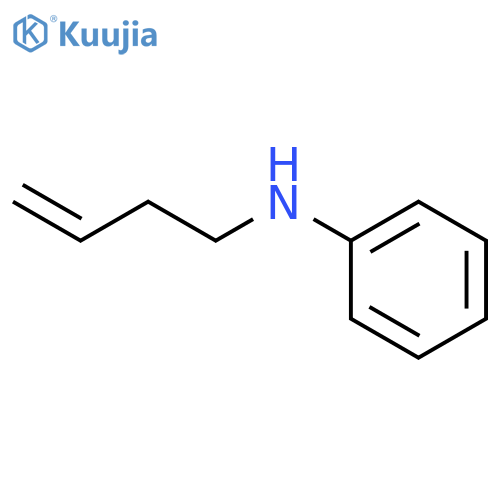 Benzenamine, N-3-butenyl- structure