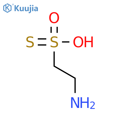 2-Aminoethanethiosulfonic S-Acid structure