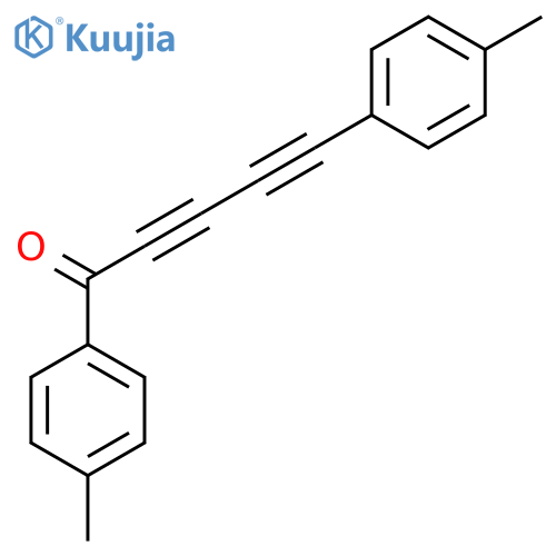 1,5-Bis(4-methylphenyl)-2,4-pentadiyn-1-one structure