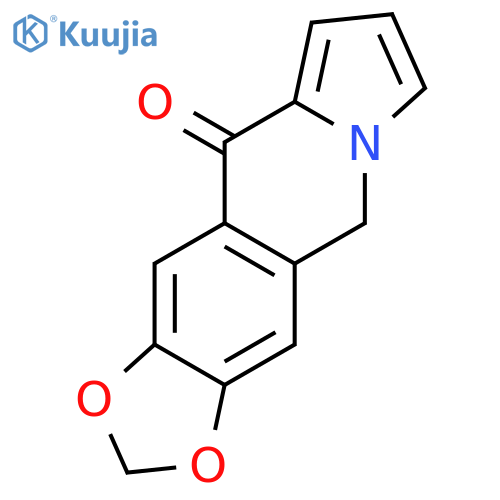 1,3-Dioxolo[4,5-g]pyrrolo[1,2-b]isoquinolin-10(5H)-one structure