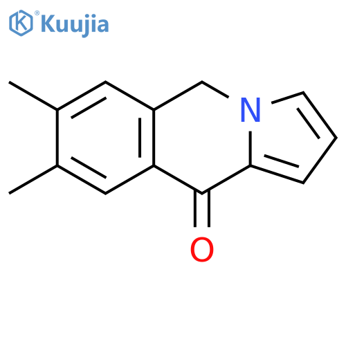 7,8-dimethyl-Pyrrolo[1,2-b]isoquinolin-10(5H)-one structure