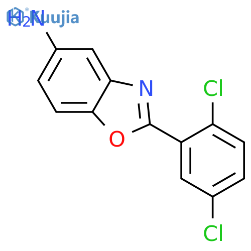 2-(2,5-Dichlorophenyl)benzodoxazol-5-amine structure