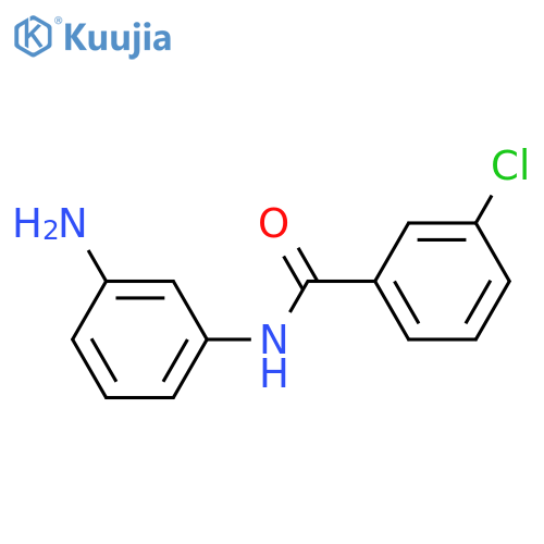 N-(3-Aminophenyl)-3-chlorobenzamide structure