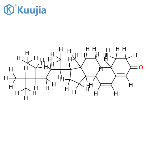(24R)-ethylcholesta-4,6-dien-3-one structure