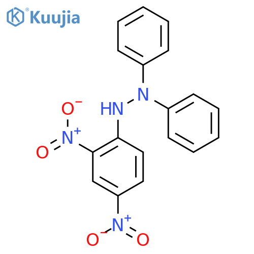 Hydrazinyl,1-(2,4-dinitrophenyl)-2,2-diphenyl- structure