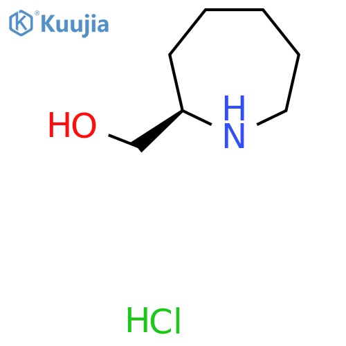 [(2R)-azepan-2-yl]methanol;hydrochloride structure