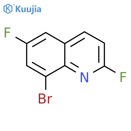 8-Bromo-2,6-difluoro-quinoline structure