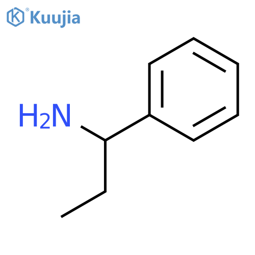 1-Phenylpropan-1-amine structure