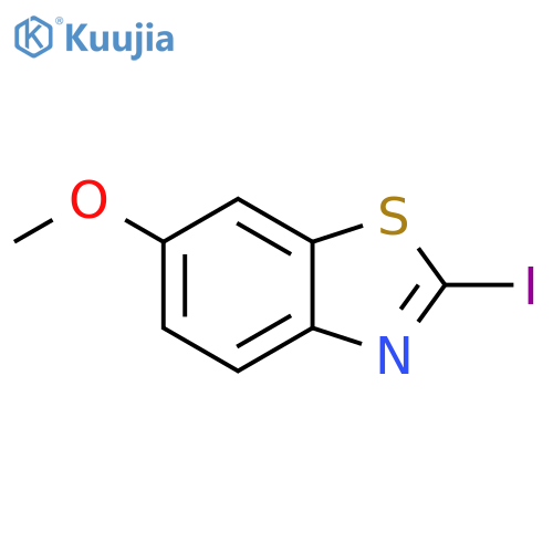 2-iodo-6-methoxy-1,3-benzothiazole structure