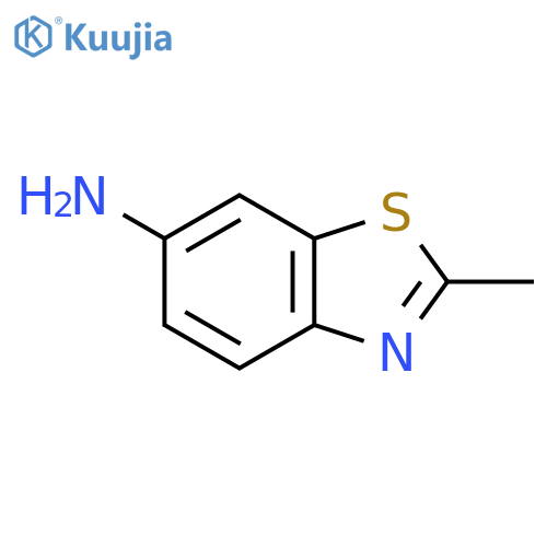 2-methyl-1,3-benzothiazol-6-amine structure