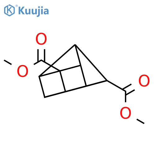 dimethyl cubane-1,4-dicarboxylate structure