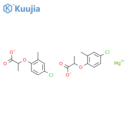 Propanoic acid, 2-(4-chloro-2-methylphenoxy)-, magnesiumsalt (2:1) structure