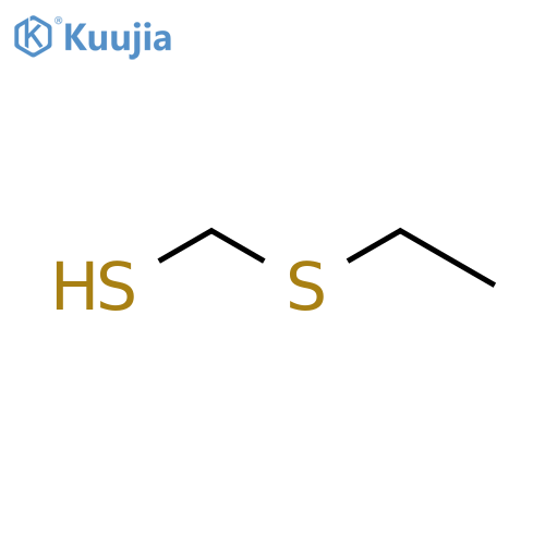 Methanethiol, (ethylthio)- structure