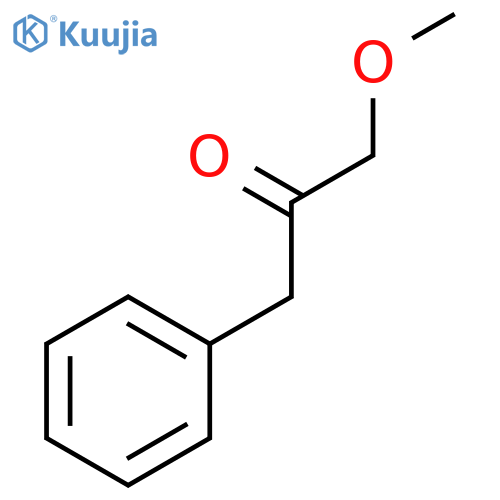 1-methoxy-3-phenylpropan-2-one structure