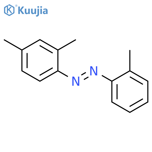 Diazene,1-(2,4-dimethylphenyl)-2-(2-methylphenyl)- structure