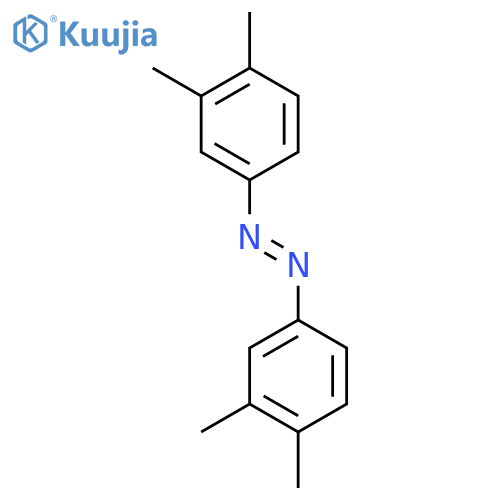 Diazene,1,2-bis(3,4-dimethylphenyl)- structure