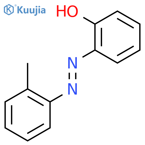 Phenol,2-[2-(2-methylphenyl)diazenyl]- structure