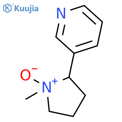 Pyridine,3-[(1S,2R)-1-methyl-1-oxido-2-pyrrolidinyl]- structure