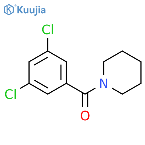 1-(3,5-Dichlorobenzoyl)piperidine structure