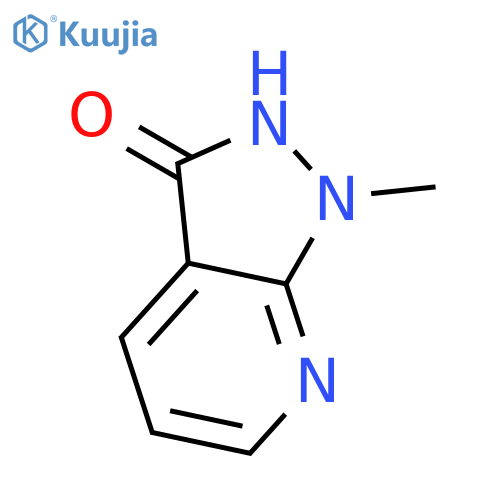 1-methyl-1H,2H,3H-pyrazolo3,4-bpyridin-3-one structure