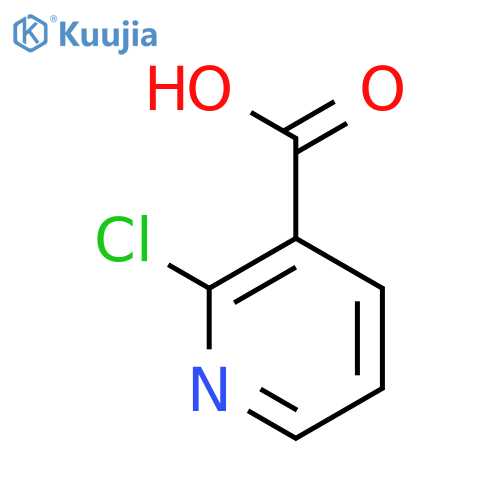 2-Chloronicotinic acid structure