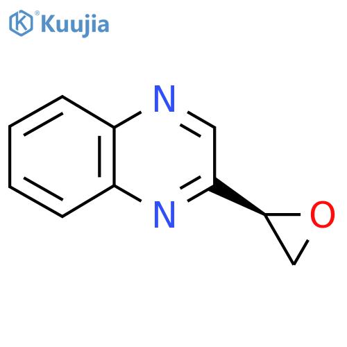 2-(2R)-oxiran-2-ylquinoxaline structure