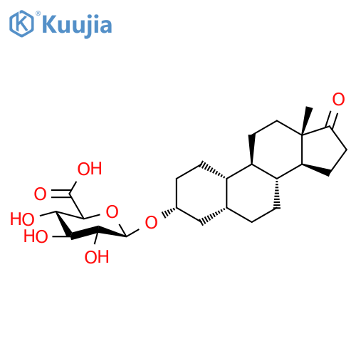 19-Noretiocholanolone glucuronide structure