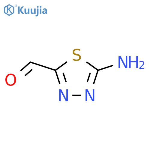 5-Amino-1,3,4-thiadiazole-2-carbaldehyde structure