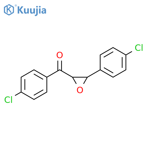 Methanone, (4-chlorophenyl)[3-(4-chlorophenyl)oxiranyl]- structure
