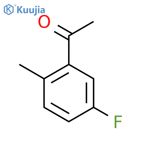 1-(5-fluoro-2-methylphenyl)ethan-1-one structure