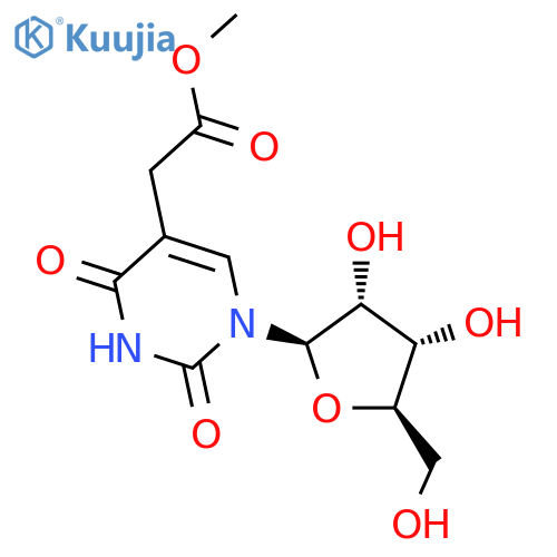 5-Methoxycarbonyl Methyl Uridine structure