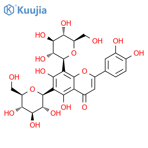 Luteolin 6,8-di-C-glucoside structure