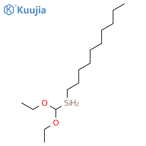 Silane, decyldiethoxymethyl- structure