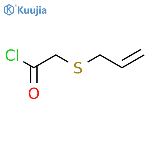 Acetyl chloride,2-(2-propen-1-ylthio)- structure