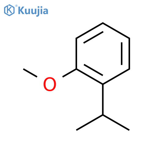 1-methoxy-2-(propan-2-yl)benzene structure