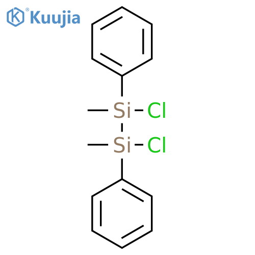 Disilane, 1,2-dichloro-1,2-dimethyl-1,2-diphenyl- structure