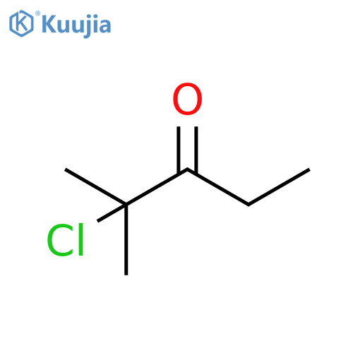3-Pentanone, 2-chloro-2-methyl- structure