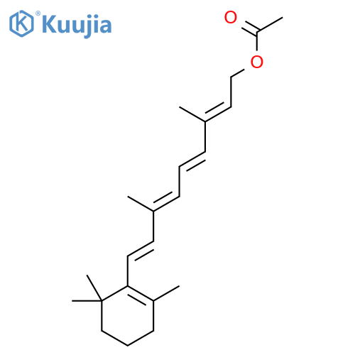 9-cis,13-cis-Retinol 15-Acetate structure
