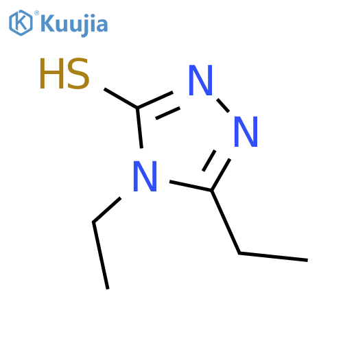 diethyl-4H-1,2,4-triazole-3-thiol structure