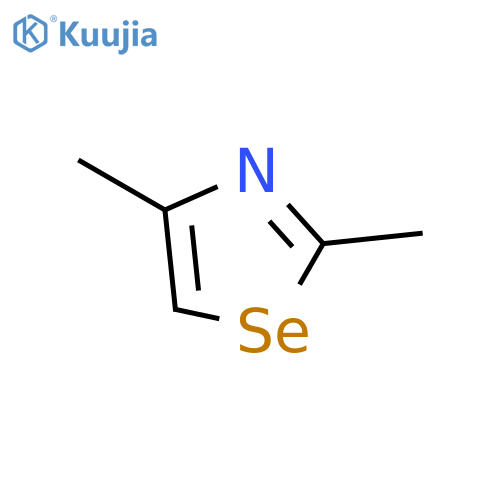 Selenazole, 2,4-dimethyl- structure