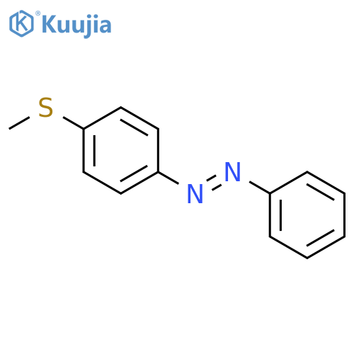 Diazene, [4-(methylthio)phenyl]phenyl- structure