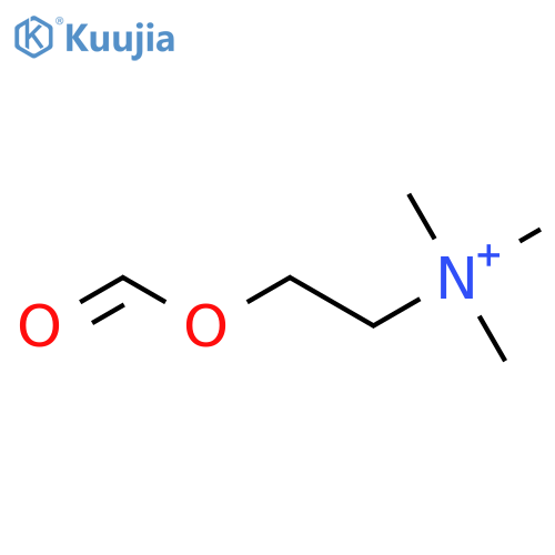 Ethanaminium, 2-(formyloxy)-N,N,N-trimethyl- structure
