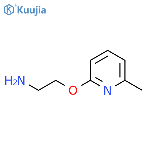 2-(6-methylpyridin-2-yl)oxyethan-1-amine structure