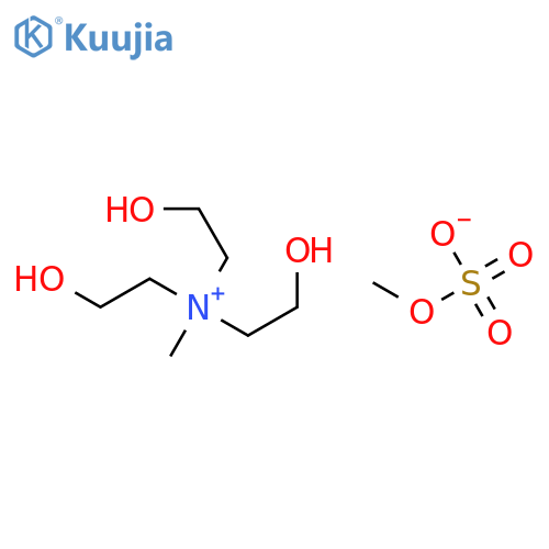 Ethanaminium,2-hydroxy-N,N-bis(2-hydroxyethyl)- N-methyl-,methyl sulfate (salt) structure