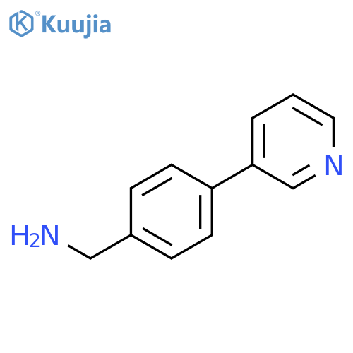 4-(pyridin-3-yl)phenylmethanamine structure