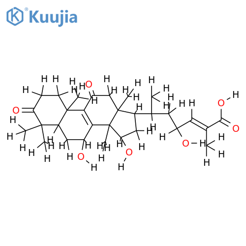 Ganoderic acid γ structure