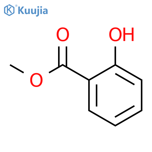 Benzoic acid, hydroxy-,methyl ester structure