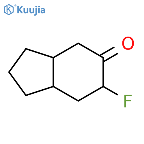 5H-Inden-5-one,6-fluorooctahydro- structure