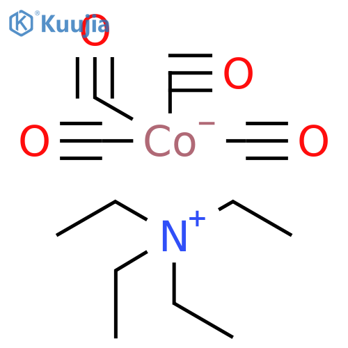 Ethanaminium, N,N,N-triethyl-, (T-4)-tetracarbonylcobaltate(1-) (1:1) structure
