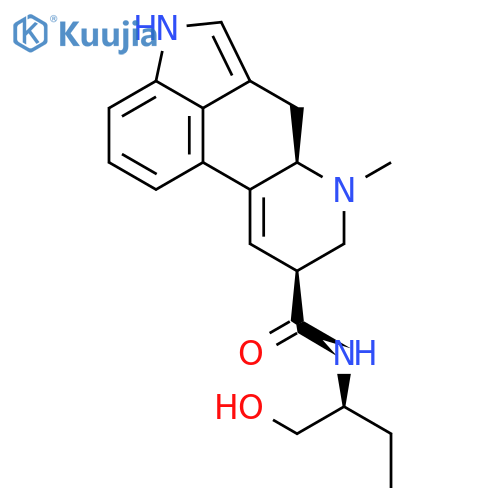 6-methyl-9,10-didehydro-ergoline-8α-carboxylic acid-((S)-1-hydroxymethyl-propylamide) structure